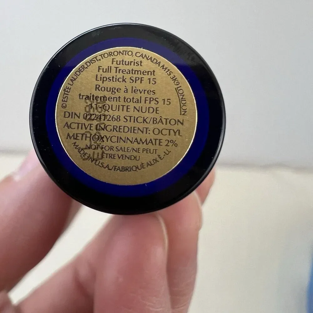 Estee Lauder Futurist Full Treatment Lipstick QUITE NUDE 11 SPF 15 RARE HTF
